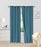 Sapphire Home 2 Panel Woven Room Darkening Blackout Curtain Panels, Grommet, Solid Color, Soft Thermal Room Insulating Drapes for Bedroom/Living Room Patio Door, Many Sizes/Colors