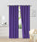 Sapphire Home 2 Panel Woven Room Darkening Blackout Curtain Panels, Grommet, Solid Color, Soft Thermal Room Insulating Drapes for Bedroom/Living Room Patio Door, Many Sizes/Colors